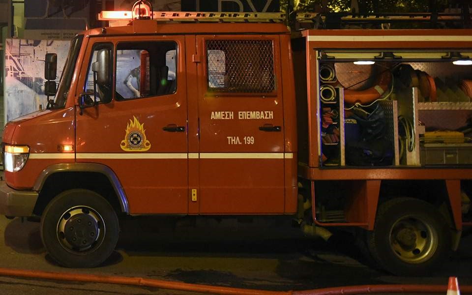 Φωτιά σε κατοικία στη Λάρισα