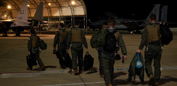 Αμερικανικά F-15 επέστρεψαν στη Λάρισα για ασκήσεις