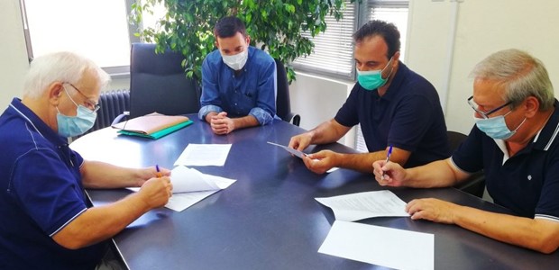 Αποχέτευση στην περιοχή του Εργοστασίου Γάλακτος