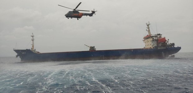 Σύγκρουση φορτηγών πλοίων στη Χίο