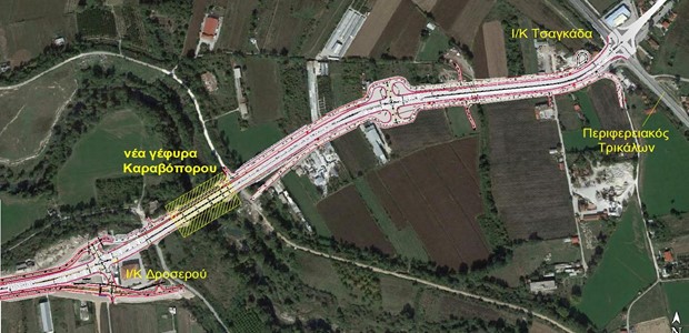 Νέα γέφυρα δύο λωρίδων κυκλοφορίας στον Καραβόπορο