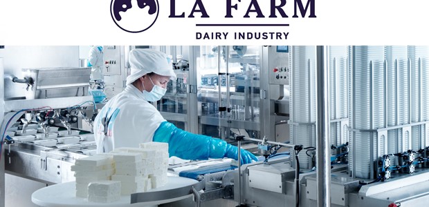 Σύγχρονες παραγωγικές εγκαταστάσεις Ευρωπαϊκών προδιαγραφών από την ελληνική γαλακτοβιομηχανία La Farm Α.Ε.
