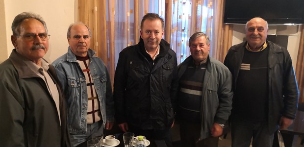 Ο Βασίλης Κόκκαλης σε χωριά της Ελασσόνας 