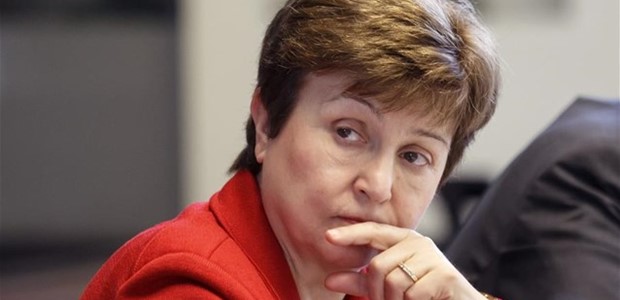 Η Κρισταλίνα Γκεοργκίεβα και επισήμα στην ηγεσία