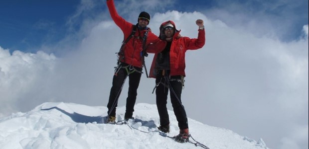 Δύο Θεσσαλοί ορειβάτες στο θρυλικό βουνό Matterhorn