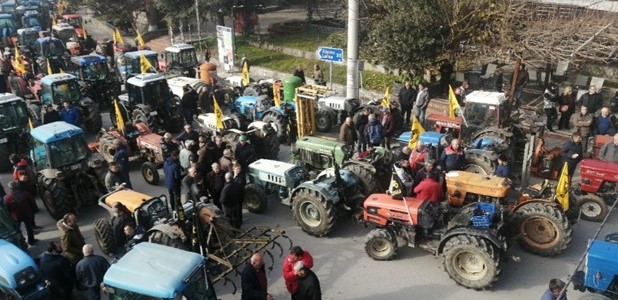 Με μαζική συμμετοχή το αγροτικό συλλαλητήριο