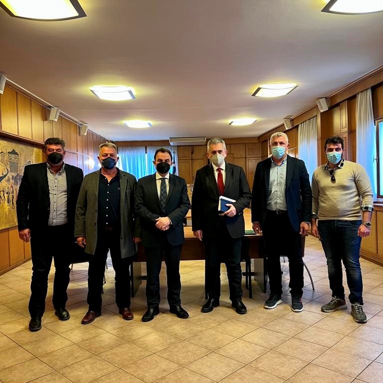 Με εκπροσώπους του ΤΟΕΒ Πηνειού συναντήθηκε ο Γ.Γεωργαντάς