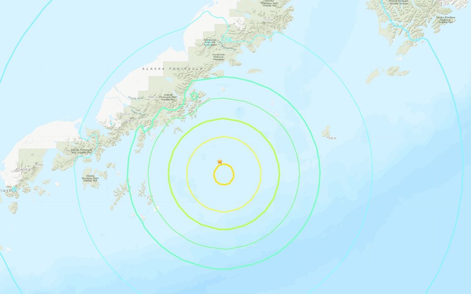 Ισχυρότατος σεισμός μεγέθους 8,2 Ρίχτερ