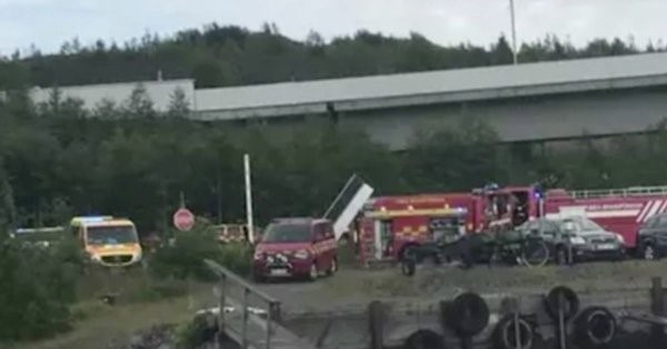 Συντριβή αεροσκάφους στη Σουηδία
