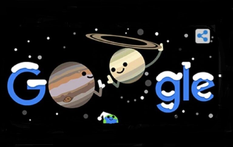 Το doodle της Google γιορτάζει την έναρξη του Χειμώνα 