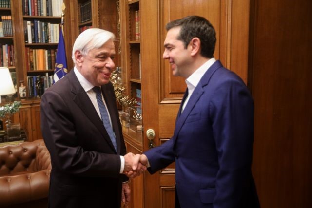 Στον Παυλόπουλο ο Τσίπρας